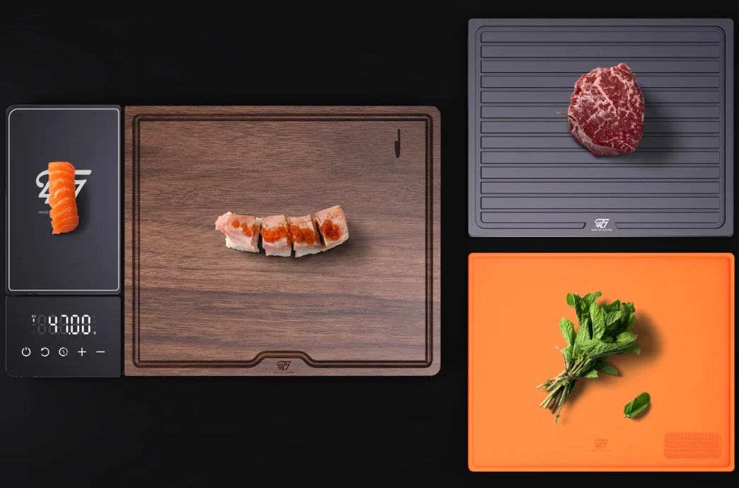 工业设计之智能菜板让健康饮食变简单